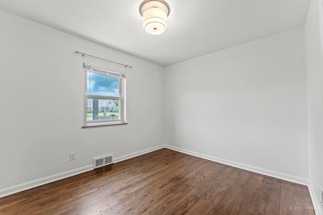 3494 Poole Rd, Colerain Twp, OH 45251 - empty room featuring dark wood-style flooring and baseboards