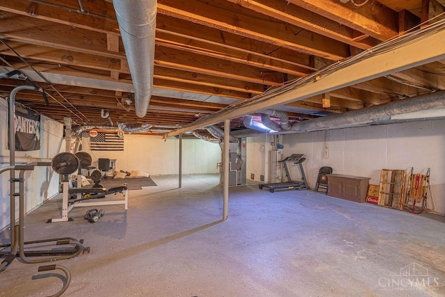 901 W Sunview Dr W, Hamilton, OH 45013 - view of unfinished basement