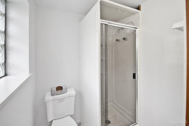 1303 Crotty Ct Unit A, Anderson Twp, OH 45255 - full bathroom with toilet and a stall shower