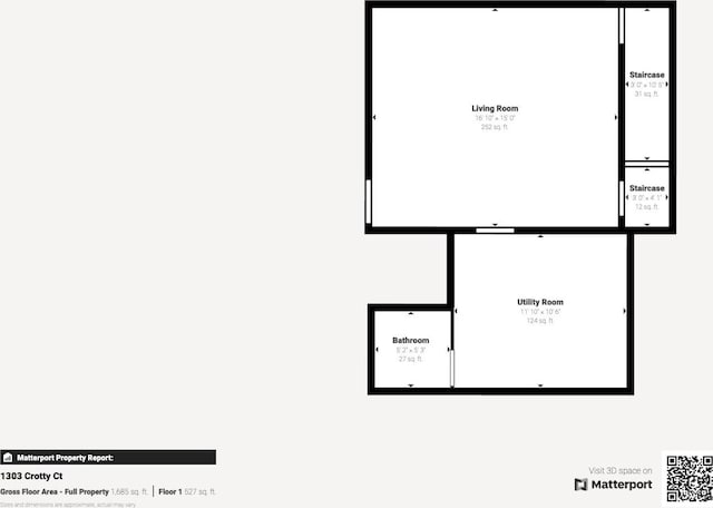 1303 Crotty Ct Unit A, Anderson Twp, OH 45255 - view of home floor plan