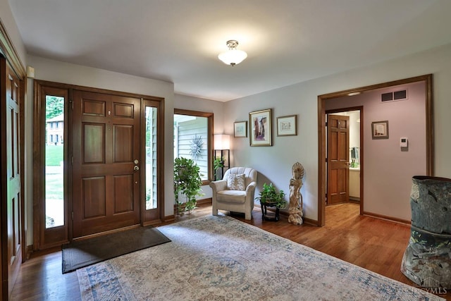9396 Kemper Grove Ln, Symmes Twp, OH 45140 - foyer with plenty of natural light and wood finished floors