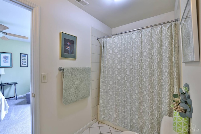 9396 Kemper Grove Ln, Symmes Twp, OH 45140 - bathroom with a shower with shower curtain