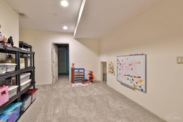 9396 Kemper Grove Ln, Symmes Twp, OH 45140 - recreation room featuring carpet and recessed lighting