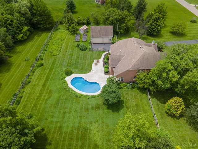 7194 Orchard View Ln, Salem Twp, OH 45152 - view of rural area with a pool area