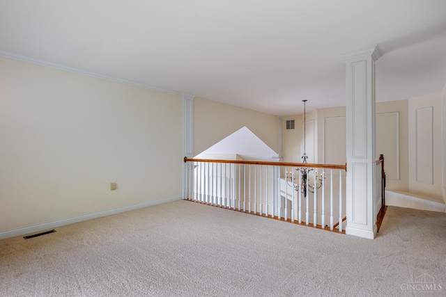 7194 Orchard View Ln, Salem Twp, OH 45152 - spare room with carpet and baseboards