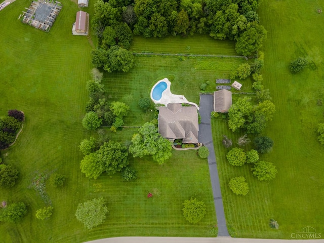 7194 Orchard View Ln, Salem Twp, OH 45152 - bird's eye view