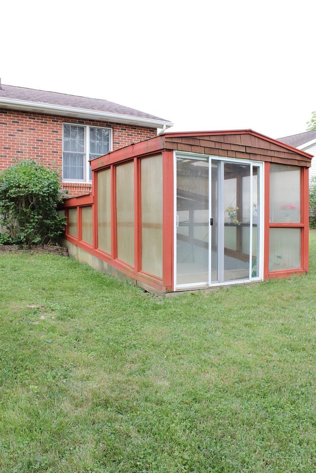 10 Chippewa Cv, Sardinia, OH 45171 - view of outdoor structure with a sunroom