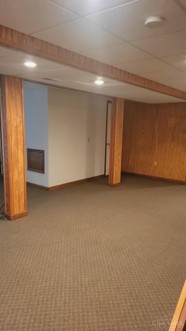 10 Chippewa Cv, Sardinia, OH 45171 - finished basement with carpet floors and baseboards