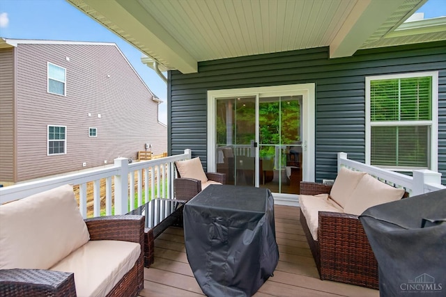 1285 Millstream Dr, Batavia Twp, OH 45102 - deck with an outdoor living space