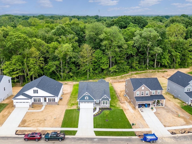 1285 Millstream Dr, Batavia Twp, OH 45102 - view from above of property featuring a heavily wooded area