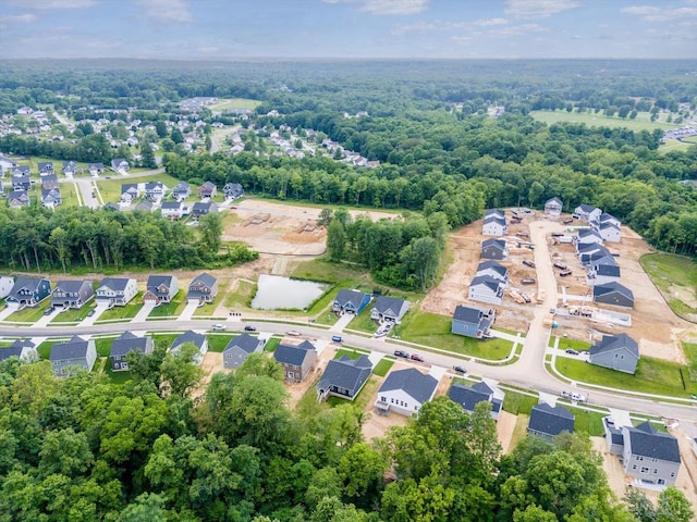 1285 Millstream Dr, Batavia Twp, OH 45102 - aerial view of property and surrounding area featuring nearby suburban area and a heavily wooded area