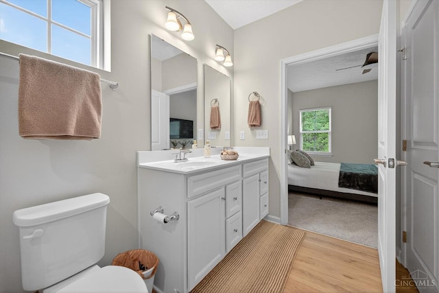 1285 Millstream Dr, Batavia Twp, OH 45102 - ensuite bathroom with vanity and wood finished floors