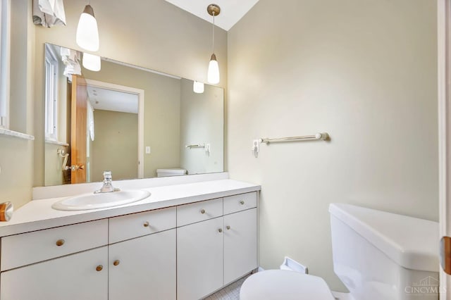 5505 Goldcrest Dr, Green Twp, OH 45238 - bathroom with toilet and vanity