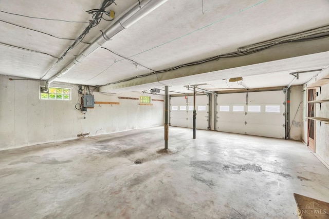 5505 Goldcrest Dr, Green Twp, OH 45238 - garage with electric panel and a garage door opener
