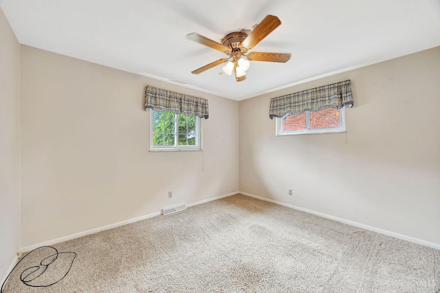 5505 Goldcrest Dr, Green Twp, OH 45238 - empty room with carpet flooring and ceiling fan