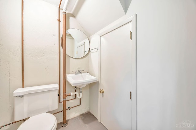 5505 Goldcrest Dr, Green Twp, OH 45238 - bathroom featuring toilet and concrete flooring