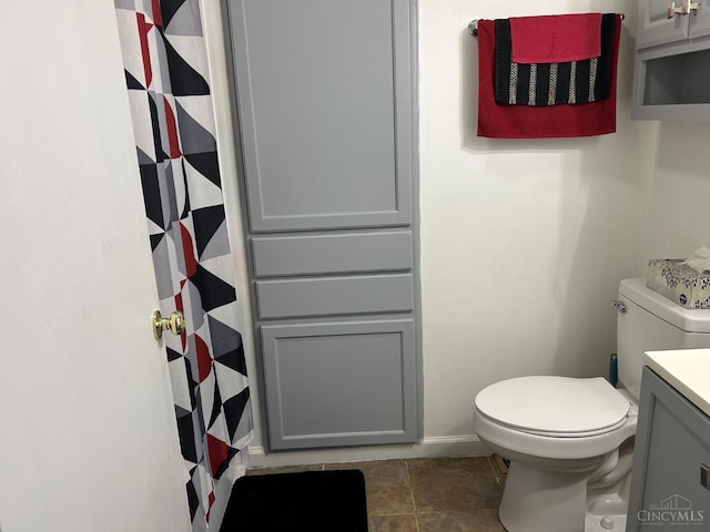 5855 Ivy Hill Rd, Hillsboro, OH 45133 - bathroom with tile patterned floors, vanity, and a shower with curtain