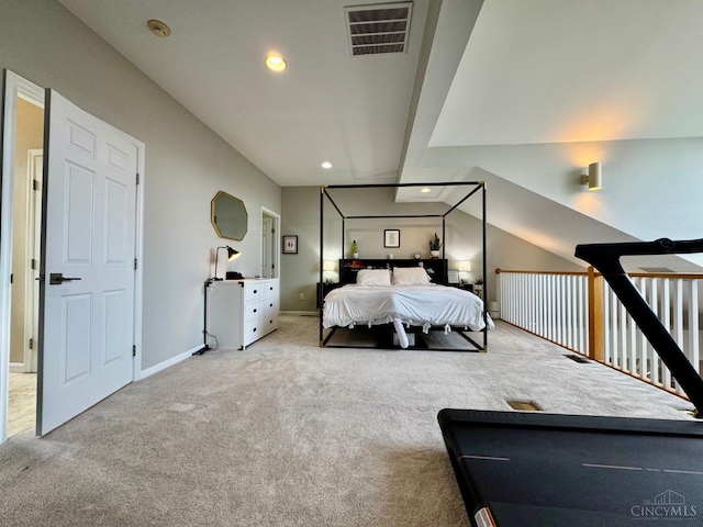 937 Monastery Unit B, Cincinnati, OH 45202 - carpeted bedroom featuring recessed lighting and baseboards