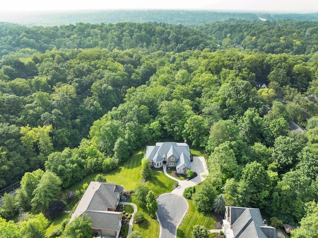 9317 E Kemper Rd, Symmes Twp, OH 45140 - drone / aerial view of a heavily wooded area