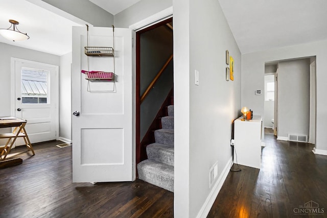 5521 Chandler St, Cincinnati, OH 45227 - stairway with wood finished floors and healthy amount of natural light