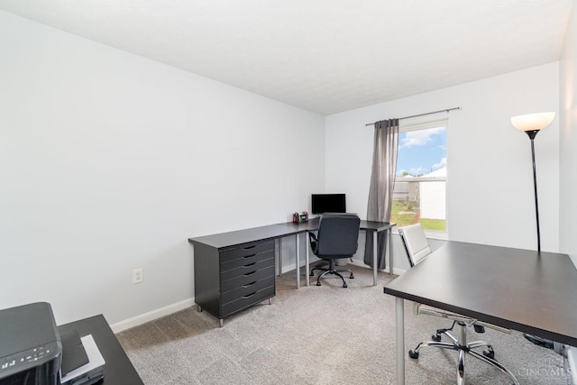 5985 Marsh Cir, Goshen Twp, OH 45140 - office featuring carpet floors and baseboards