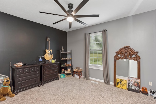 648 Odenwald Dr, Perry Twp, OH 45118 - bedroom featuring carpet and ceiling fan