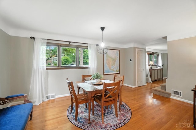 6159 Tulane Rd, Cincinnati, OH 45212 - dining room with baseboards and light wood finished floors