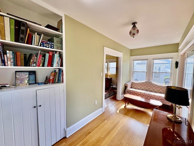 2617 Milton Rd, Middletown, OH 45042 - living area with light wood-type flooring and baseboards