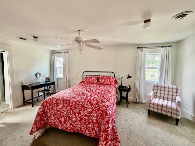 2617 Milton Rd, Middletown, OH 45042 - bedroom featuring carpet flooring and a ceiling fan