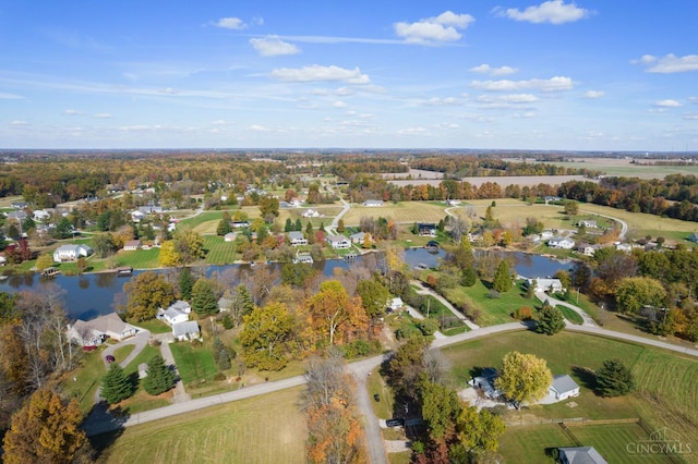 440 Waynoka Dr, Franklin Twp, OH 45171 - aerial view of property and surrounding area with a nearby body of water