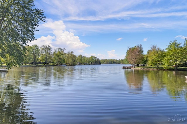 440 Waynoka Dr, Franklin Twp, OH 45171 - water view featuring a heavily wooded area