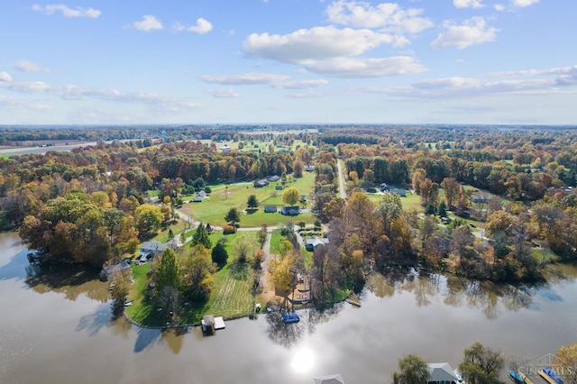 440 Waynoka Dr, Franklin Twp, OH 45171 - aerial overview of property's location featuring a large body of water