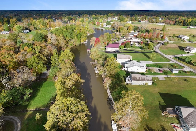 440 Waynoka Dr, Franklin Twp, OH 45171 - aerial overview of property's location featuring a nearby body of water and nearby suburban area