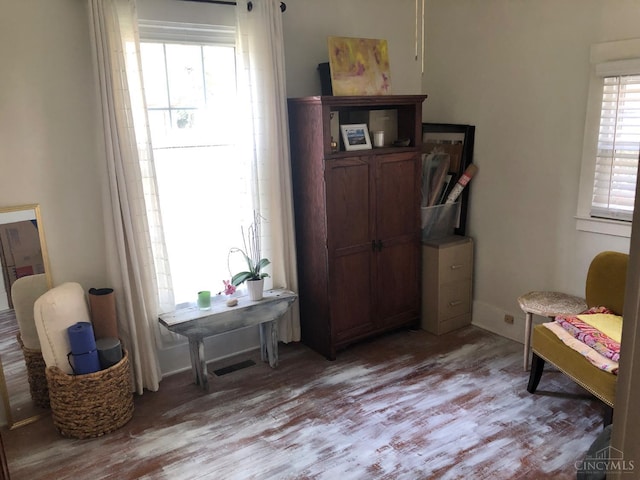 316 W S St, Hillsboro, OH 45133 - living area with light wood-style floors