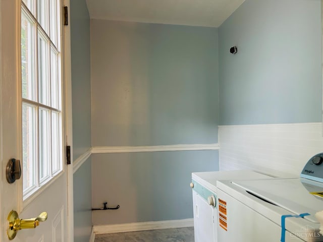 3744 Dina Ave, Cheviot, OH 45211 - washroom featuring independent washer and dryer