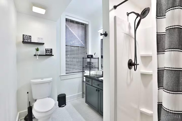 1407 Vine St Unit 203, Cincinnati, OH 45202 - full bathroom featuring vanity and a shower with shower curtain