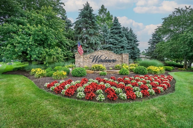 3779 Windyhollow Way, Mason, OH 45040 - community / neighborhood sign with a lawn