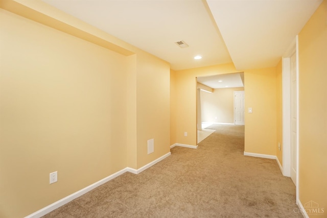 3779 Windyhollow Way, Mason, OH 45040 - spare room with light carpet and recessed lighting
