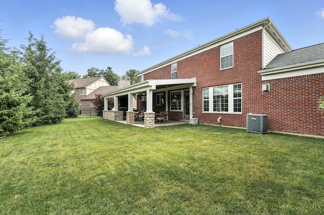 10285 Plantation Pointe Dr, Symmes Twp, OH 45140 - rear view of property featuring a patio and brick siding