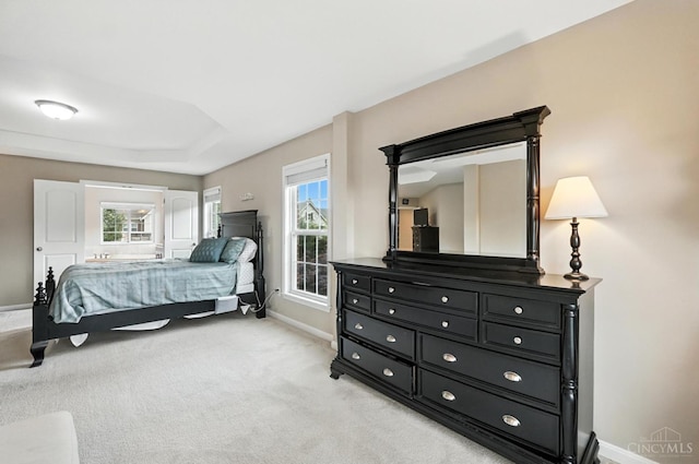 10285 Plantation Pointe Dr, Symmes Twp, OH 45140 - bedroom featuring baseboards and light carpet