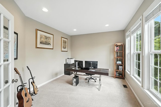 10285 Plantation Pointe Dr, Symmes Twp, OH 45140 - office with carpet and recessed lighting