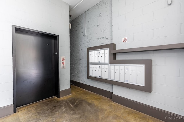1201 Vine St Unit C, Cincinnati, OH 45202 - view of home's community featuring mail area and a towering ceiling
