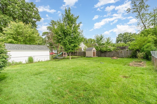 6579 Sherman Ave, Anderson Twp, OH 45230 - fenced backyard with a shed and a playground