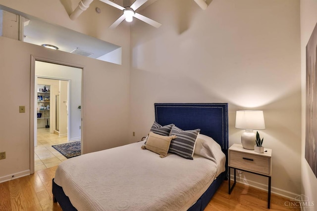400 Pike St Unit 921, Cincinnati, OH 45202 - bedroom featuring light wood-type flooring