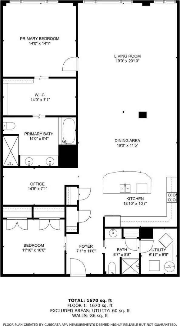 400 Pike St Unit 921, Cincinnati, OH 45202 - view of home floor plan