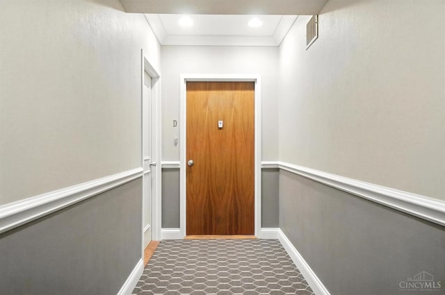 2401 Ingleside Ave Unit 8D, Cincinnati, OH 45206 - doorway to outside featuring baseboards