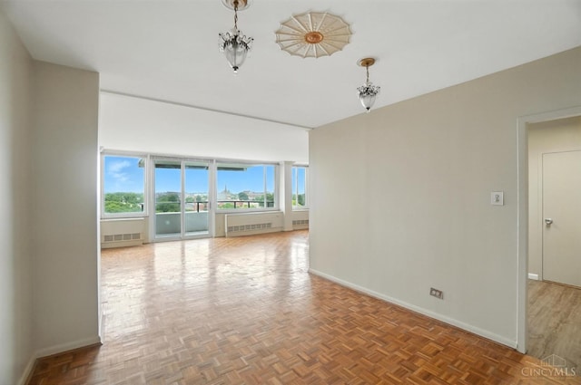 2401 Ingleside Ave Unit 8D, Cincinnati, OH 45206 - unfurnished room featuring radiator and baseboards