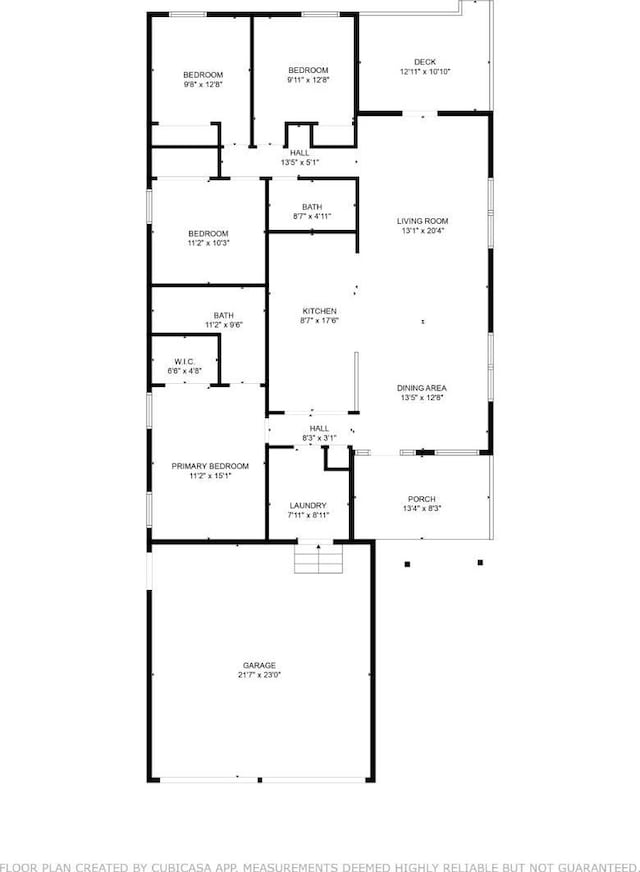 423 Howard St, Wilmington, OH 45177 - view of property floor plan