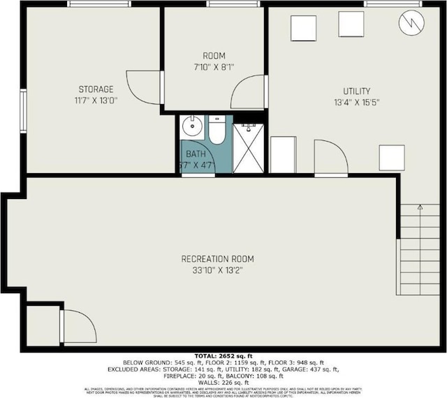 501 Tara Oaks Dr, Middletown, OH 45042 - view of floor plan / room layout