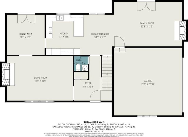 501 Tara Oaks Dr, Middletown, OH 45042 - view of property floor plan